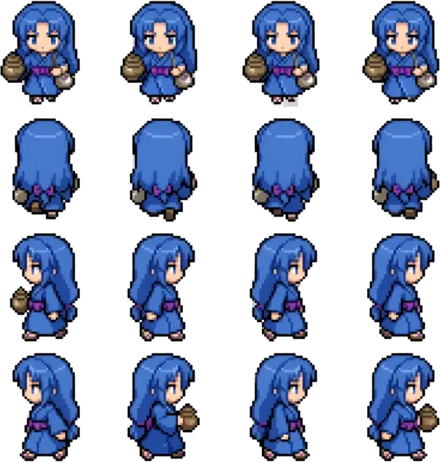 Eirin (八意永琳) – Spritebogen