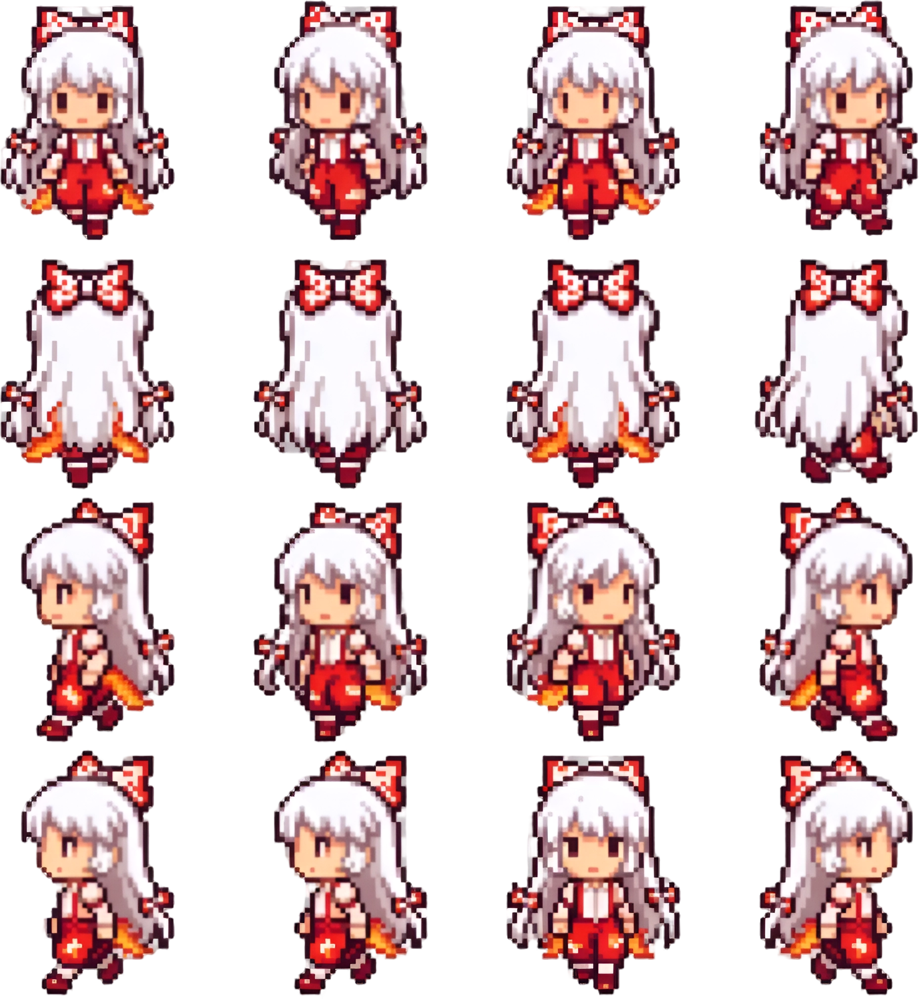 藤原妹紅 精靈圖