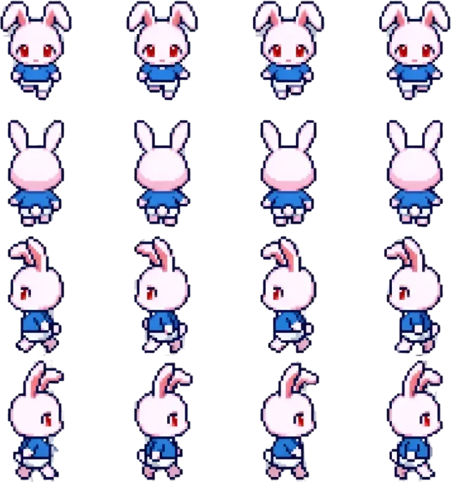 Reisen (铃仙·优昙华院·因幡) – Spritebogen