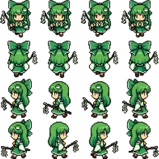 Sanae (东风谷早苗) – Spritebogen