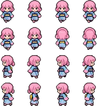 Yuyuko (西行寺幽幽子) – Spritebogen
