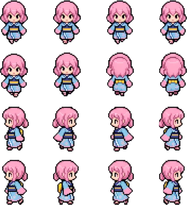 Yuyuko (西行寺幽幽子) – Spritebogen