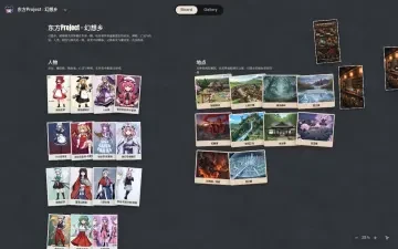 Neta Studio – Weltentafel für 东方Project · 幻想乡