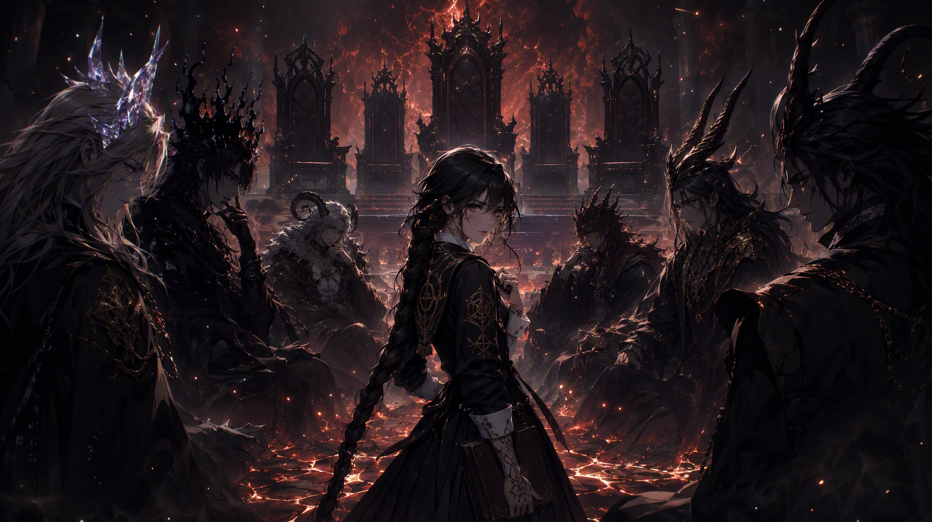 Infernal — Interactive Dark-Fantasy Demon Romance Game | Play Online