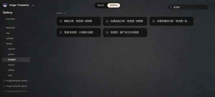 Neta Studio——图像模板中的资讯图表作品(已筛选)