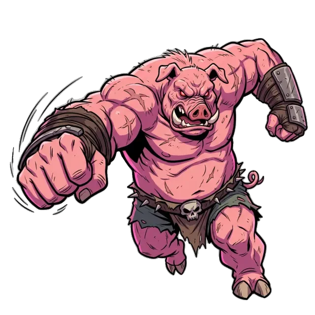 マッドポークの透過スプライト