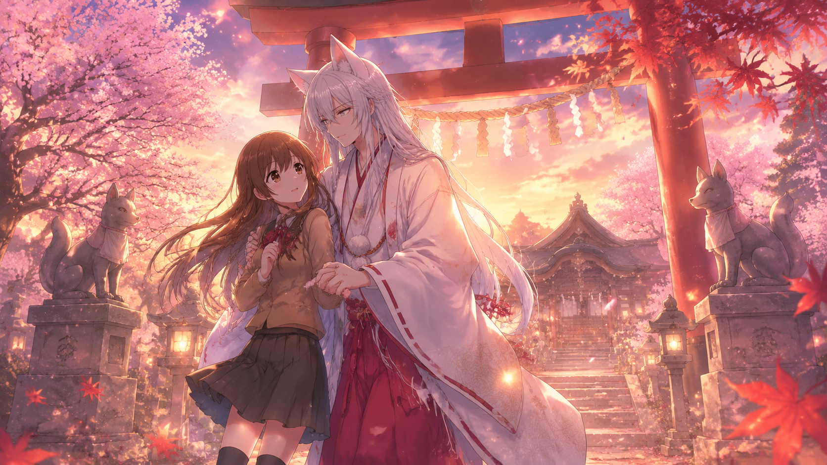 Kamisama Kiss ― 狐の社:神様になった初日 ― 不本意な狐神と紡ぐインタラクティブ・ロマンス