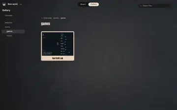 Neta Studio — das Kart-Drift-Lab-Spiel im Workspace geöffnet