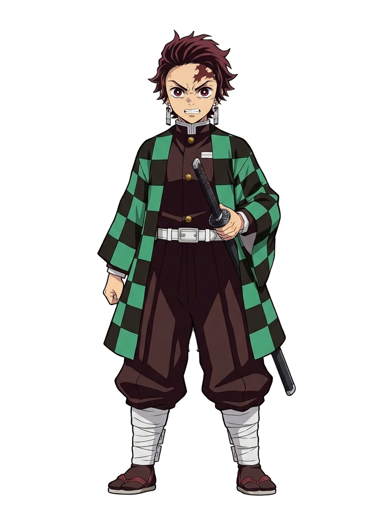 Tanjiro Kamado tense sprite