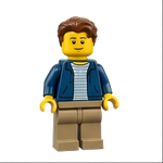 Sprite — Minifigurine de bâtisseur de Brickley Vale en jeu