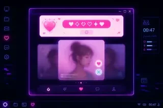 Hintergrund: Dating-App