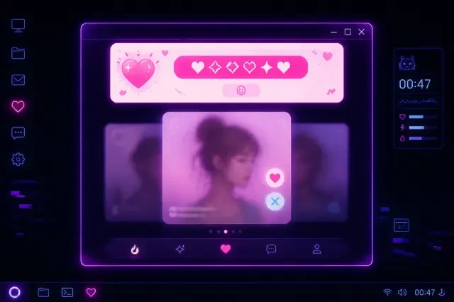 Hintergrund: Dating-App