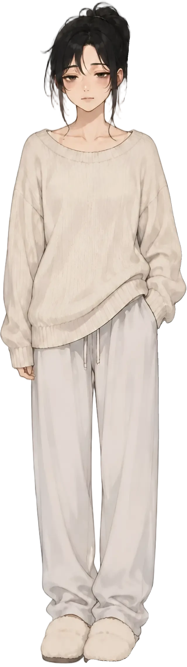 Yoru — sprite fatigué