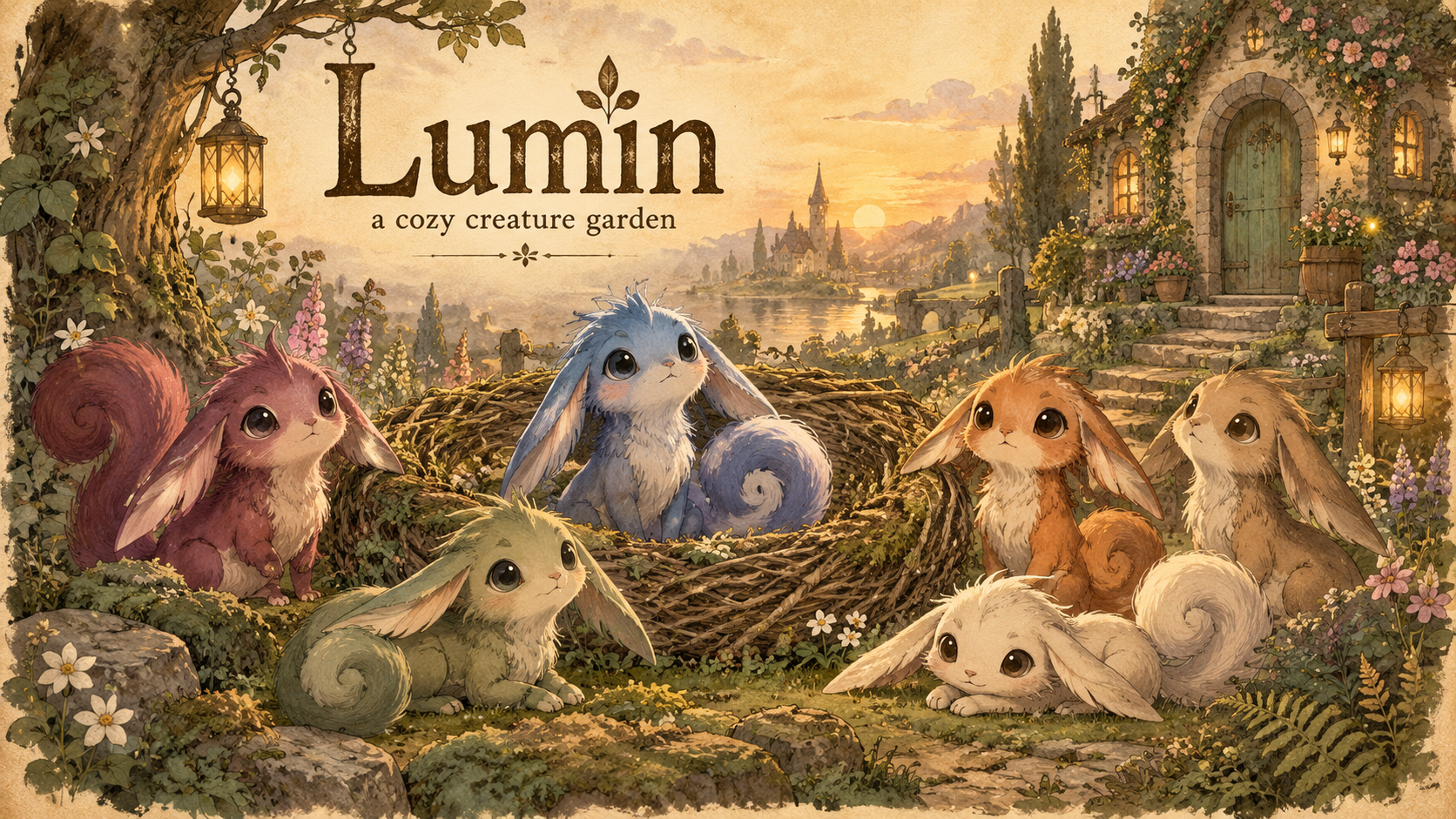Lumin — portada de juego con IA en 16:9
