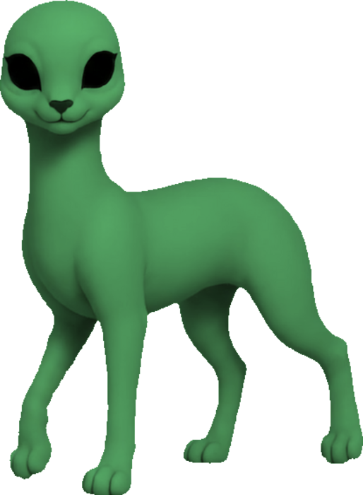 Fern – transparentes Lumin-Sprite