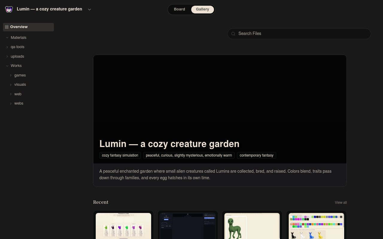 Neta Studio — galería del mundo de Lumin
