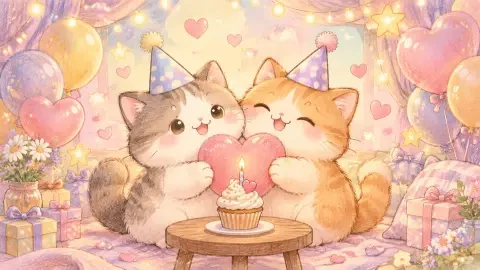 Happy Birthday, Lydia! 💖 — Interactive Birthday Game | Neta Studio