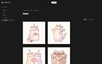 Neta Studio — die Werkbibliothek mit den visuellen Assets