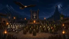 Pixel Middle-earth Barracks