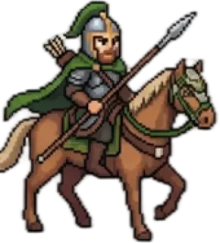 Sprite del Caballero del Caballo Blanco