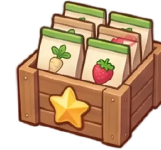 Gold Star Spring Seed Crate sprite