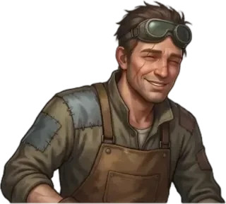 Sprite: 疤面 lächelnd