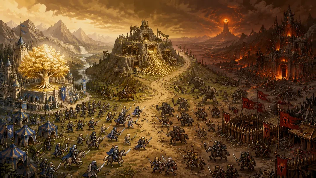 Middle-earth Expedition: Fellowship of Justice — Idle Auto-Battle Web Game (中土远征:正义同盟) | Play Online