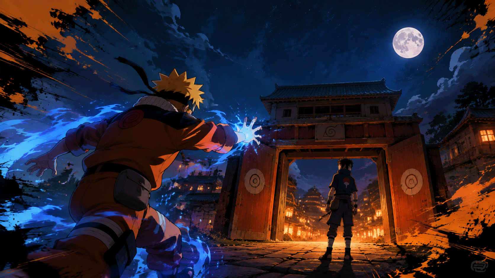 The Night Sasuke Leaves – Interaktives Naruto-Webabenteuer | Online spielen