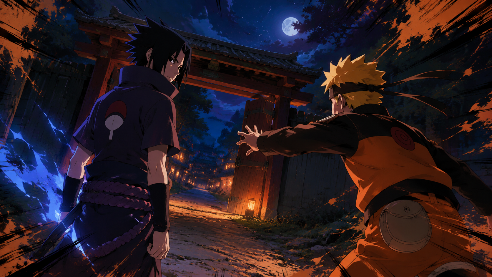 Die Nacht, in der Sasuke geht – Spielbares interaktives Naruto-Abenteuer | Neta Studio