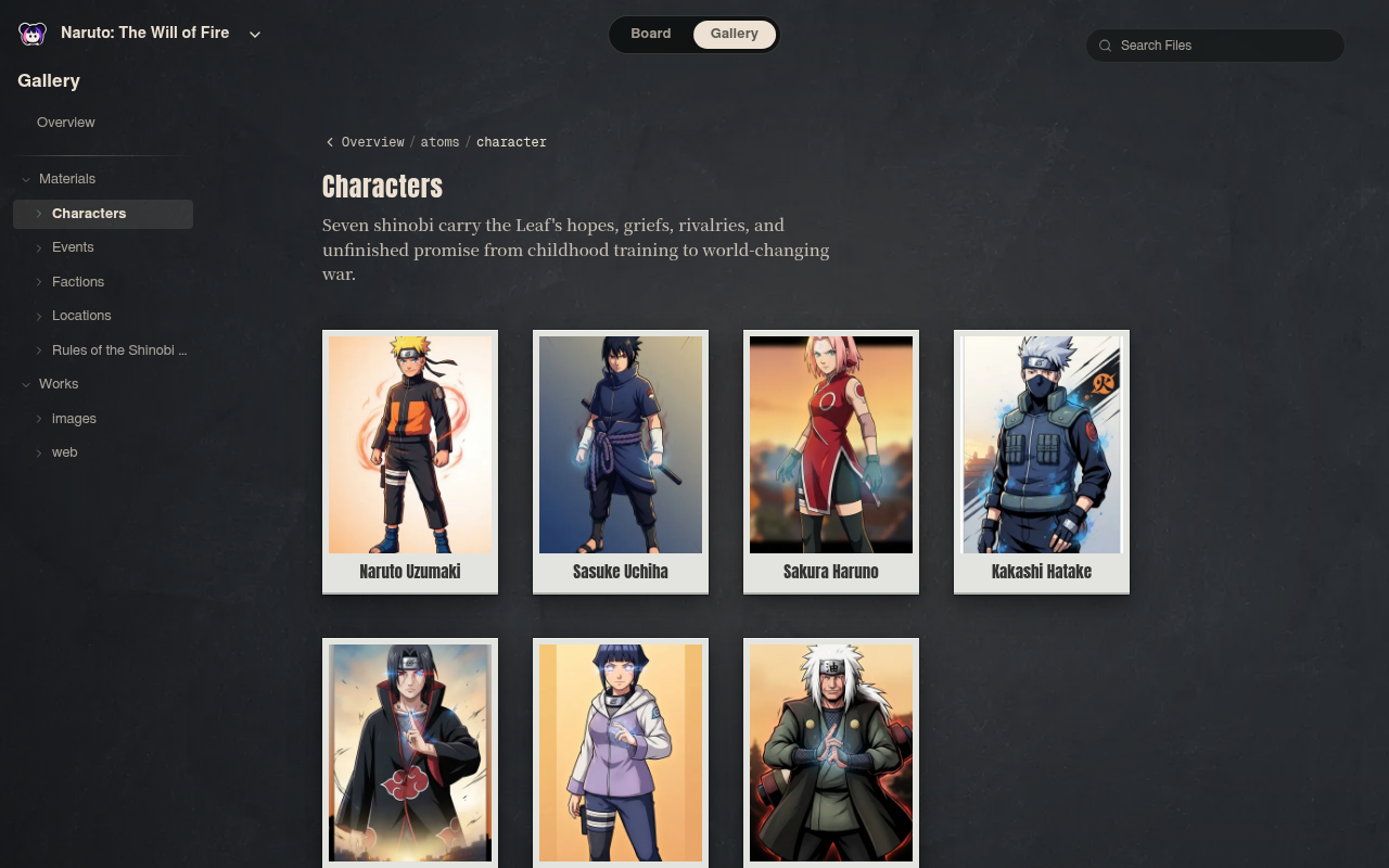 Neta Studio – Naruto: The Will of Fire – Galerie-Ansicht