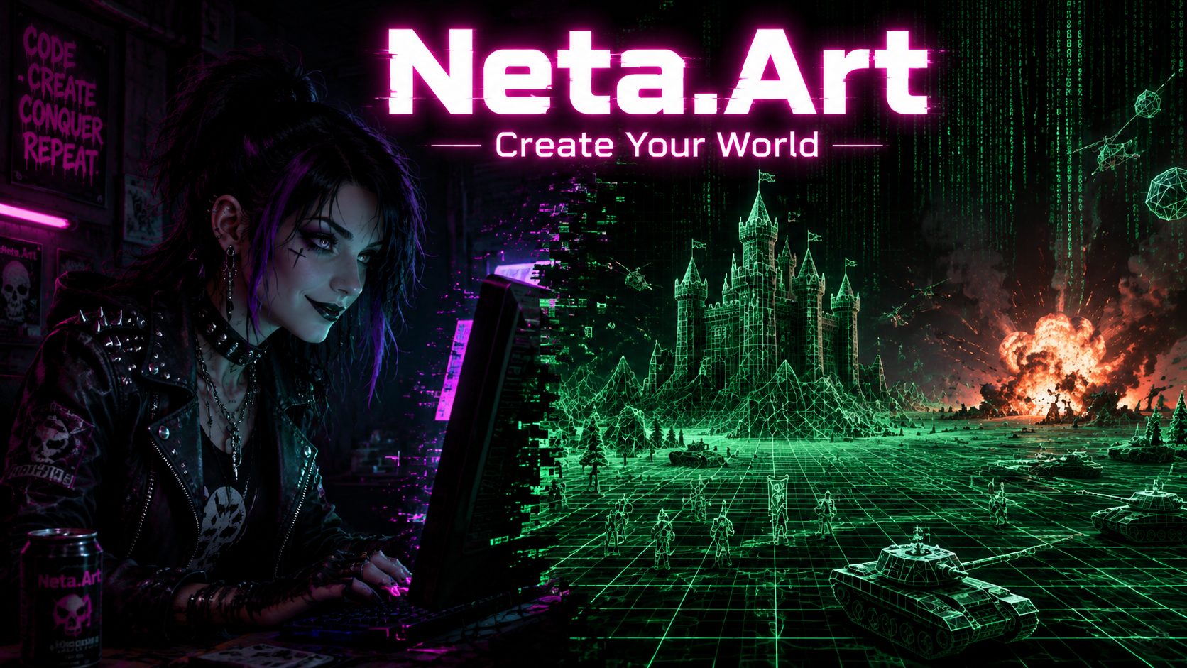 Neta.Art — Create Your World — KI-Kinovideo
