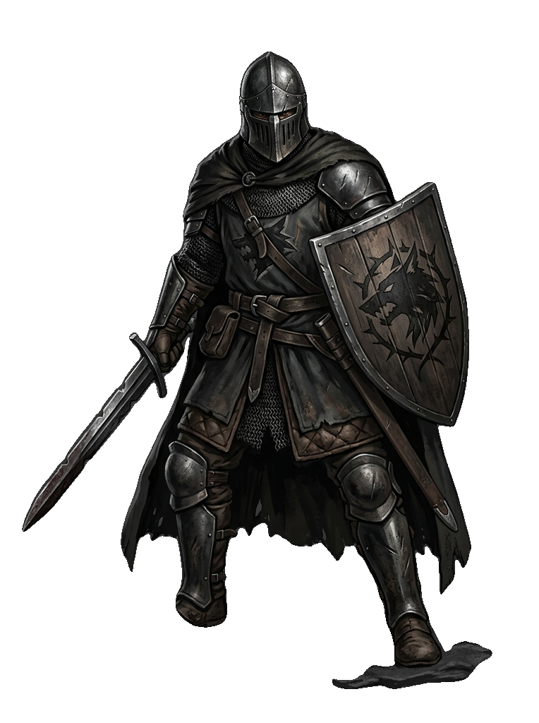 Sprite des feindlichen Fußsoldaten (transparentes PNG)