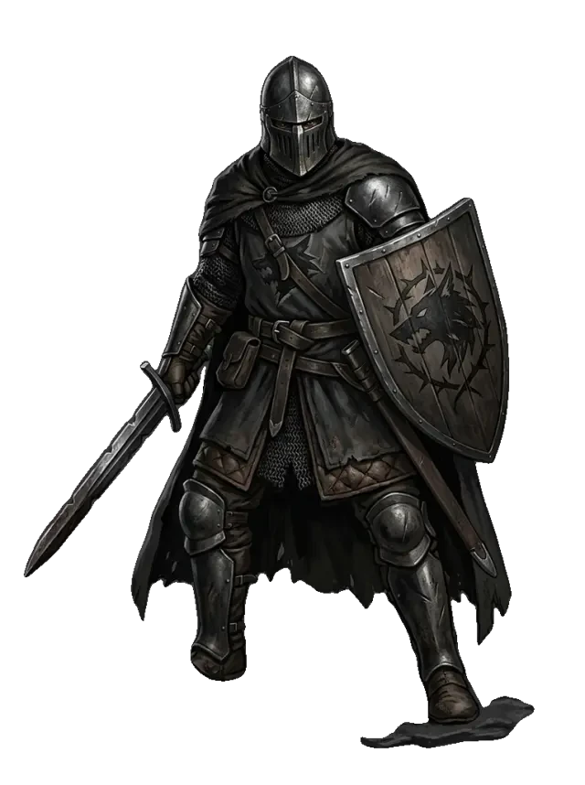 Sprite des feindlichen Fußsoldaten (transparentes PNG)
