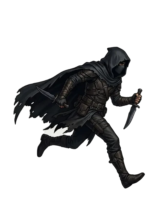 Sprite des feindlichen Flankenspähers (transparentes PNG)