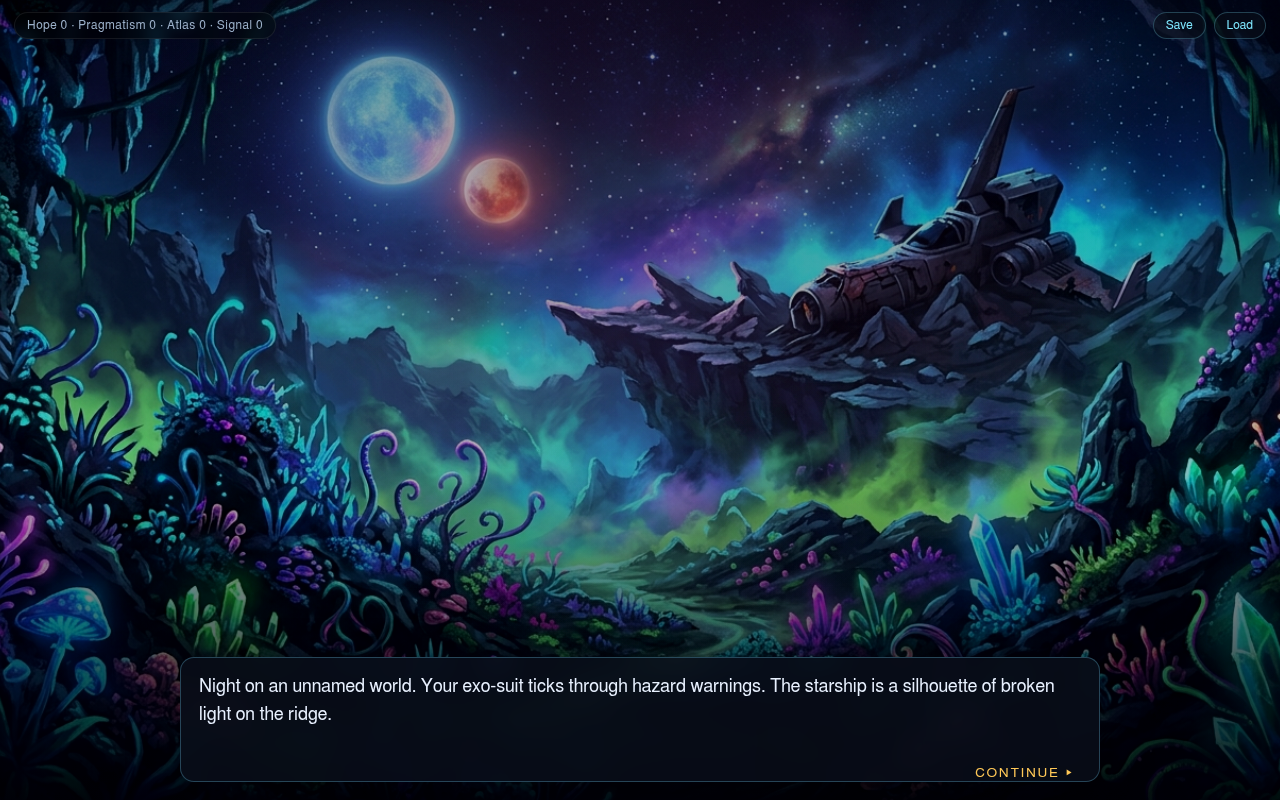 Gameplay — opening narration