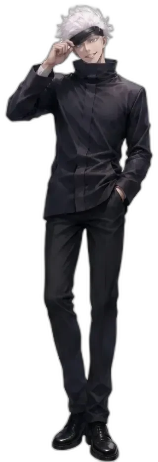 Gojo Satoru transparentes Sprite