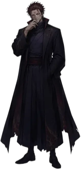 Ryomen Sukuna transparentes Sprite
