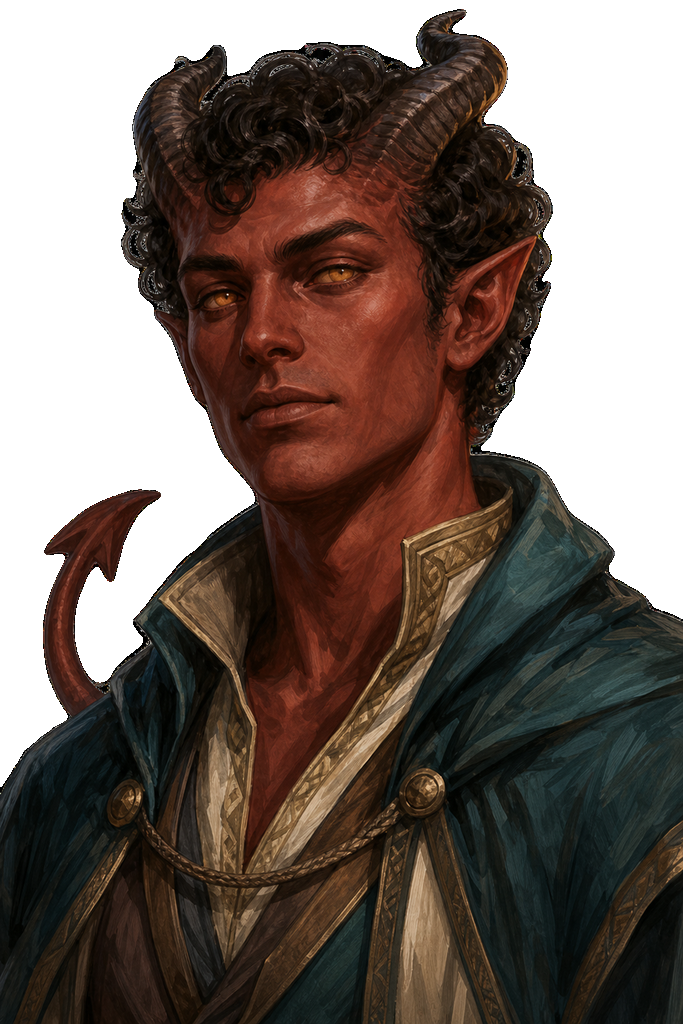 Tiefling-Abstammungs-Sprite