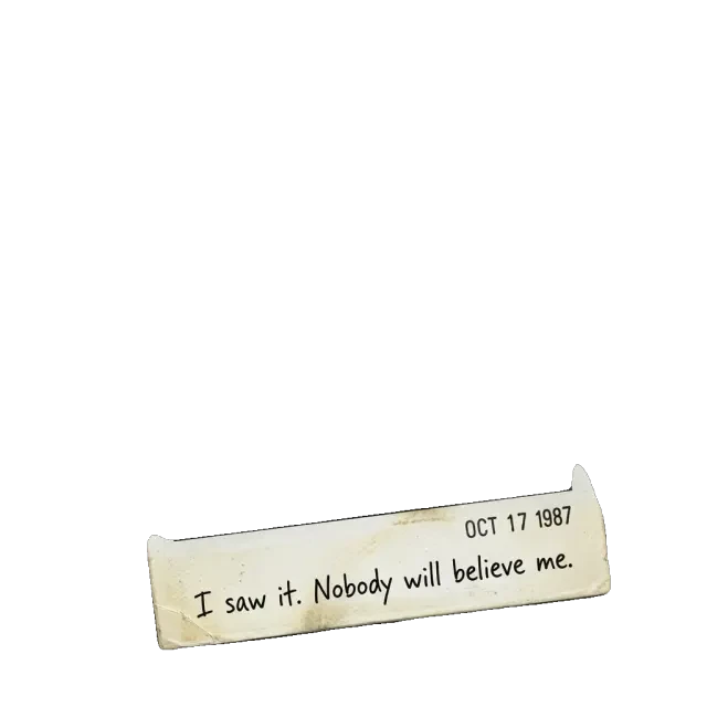 Cutout — transparent PNG of the cryptid polaroid