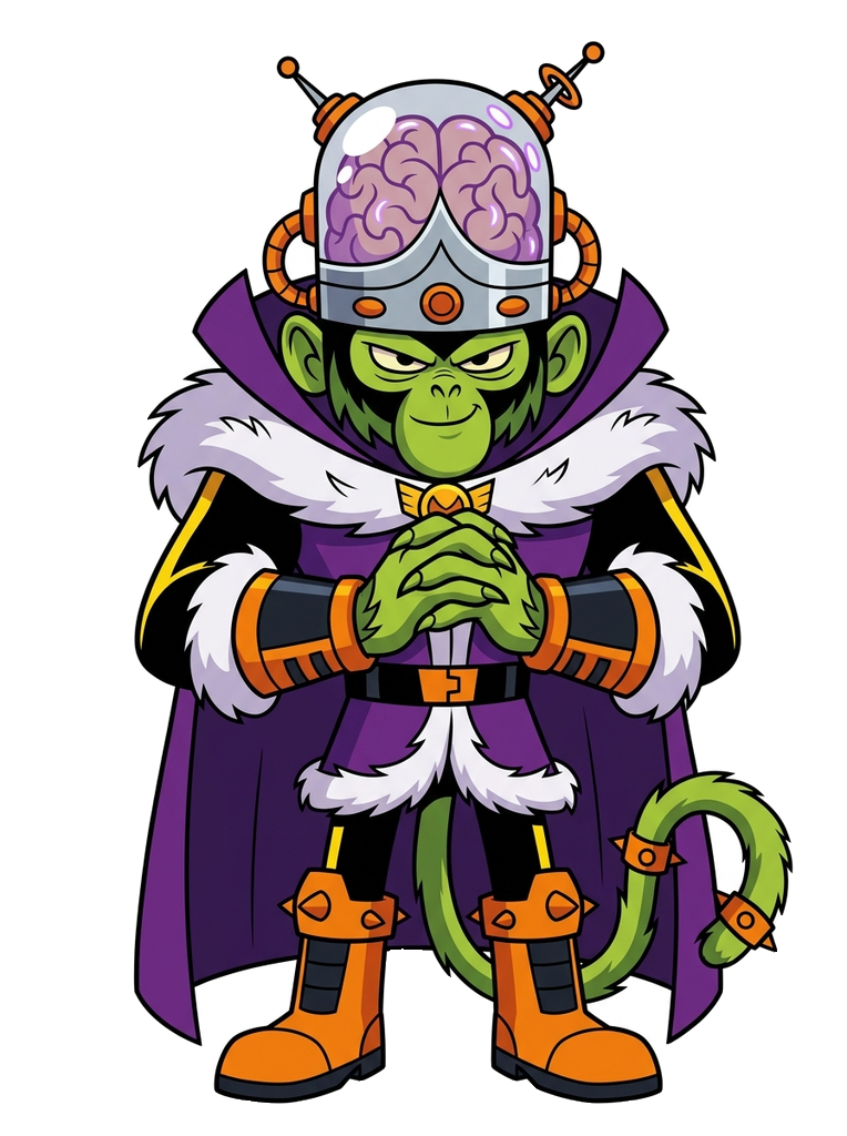 魔人啾啾透明立绘