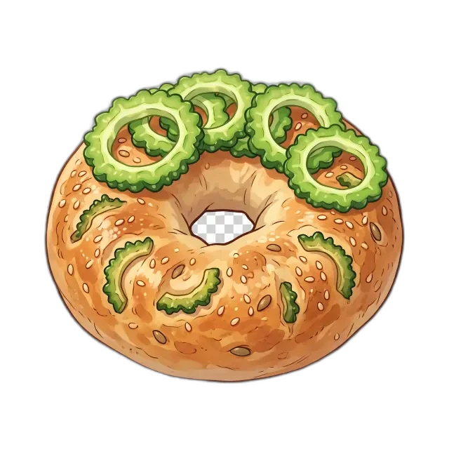 Dessert-Sprite – Bittergurken-Bagel
