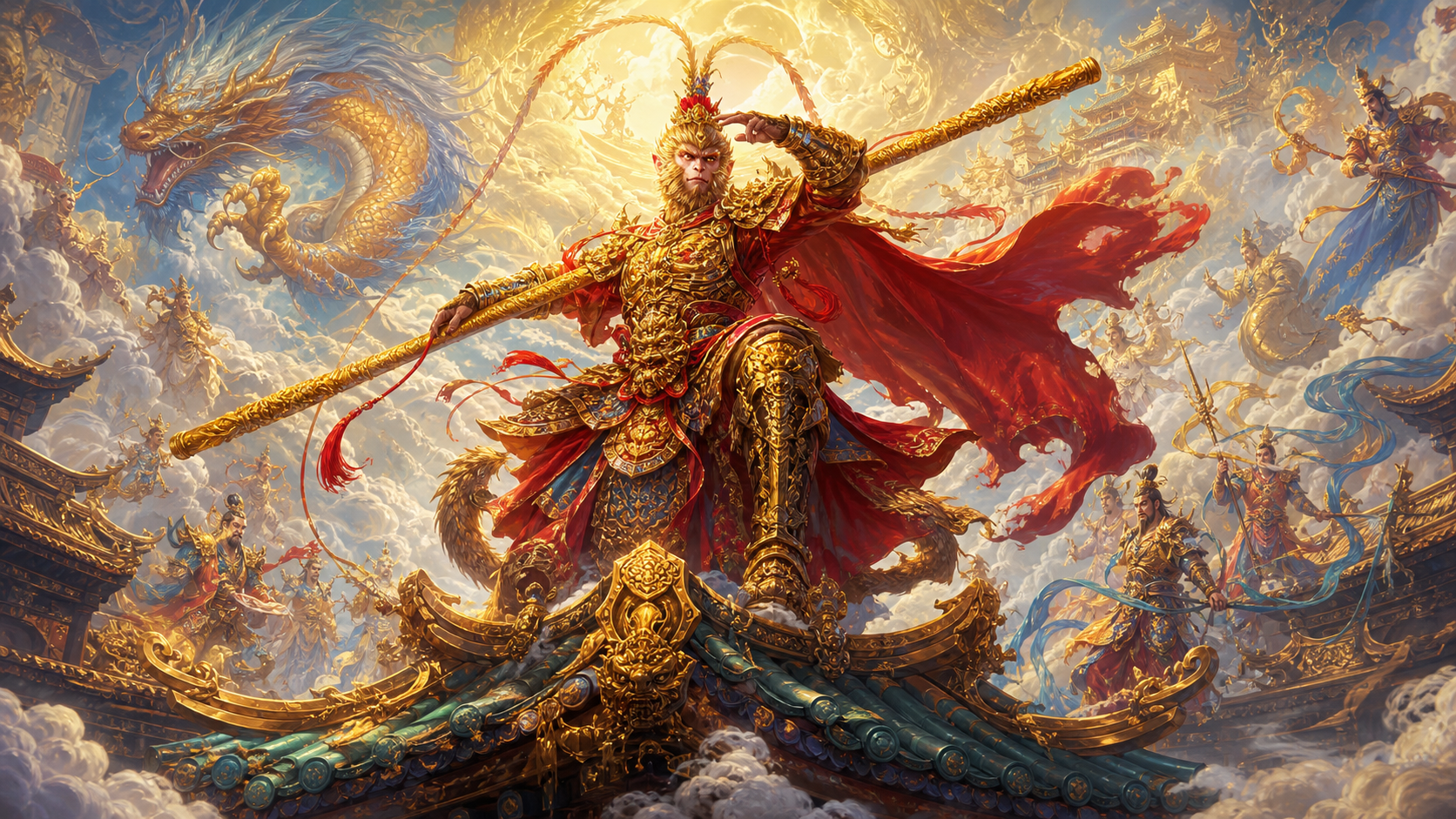 Qi Tian Xing — Havoc in Heaven Prolog — Interaktives Spiel zu Journey to the West