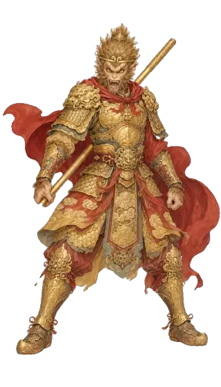 Sun Wukong angry sprite