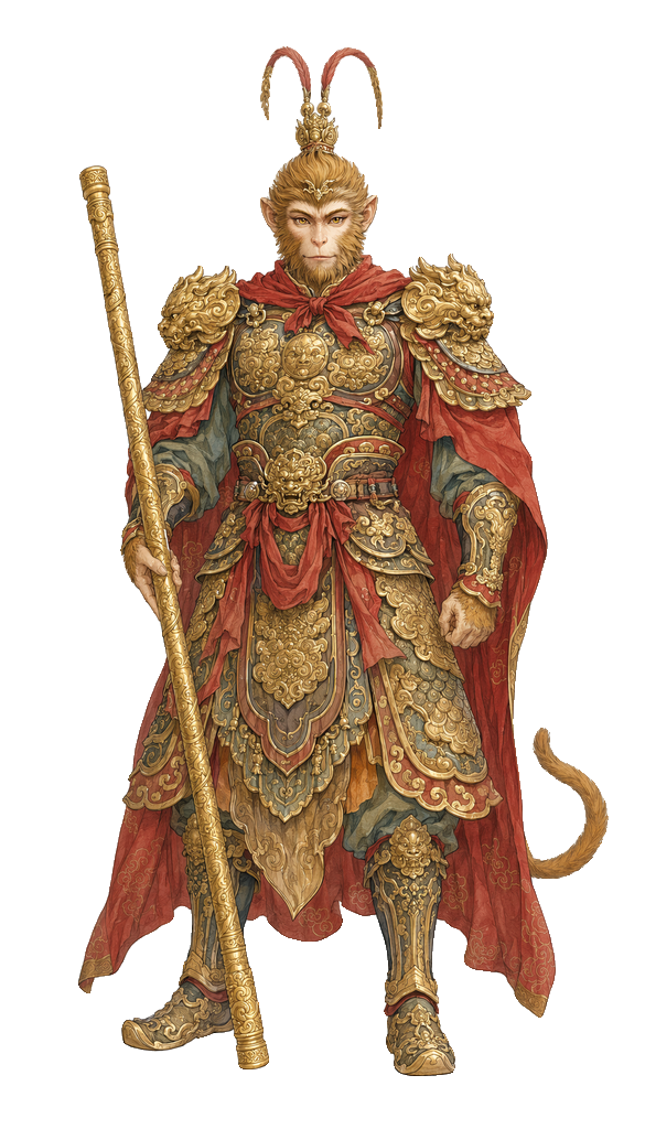 Sun-Wukong-Sprite (Gongbi)