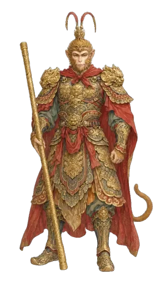 Sun Wukong gongbi sprite