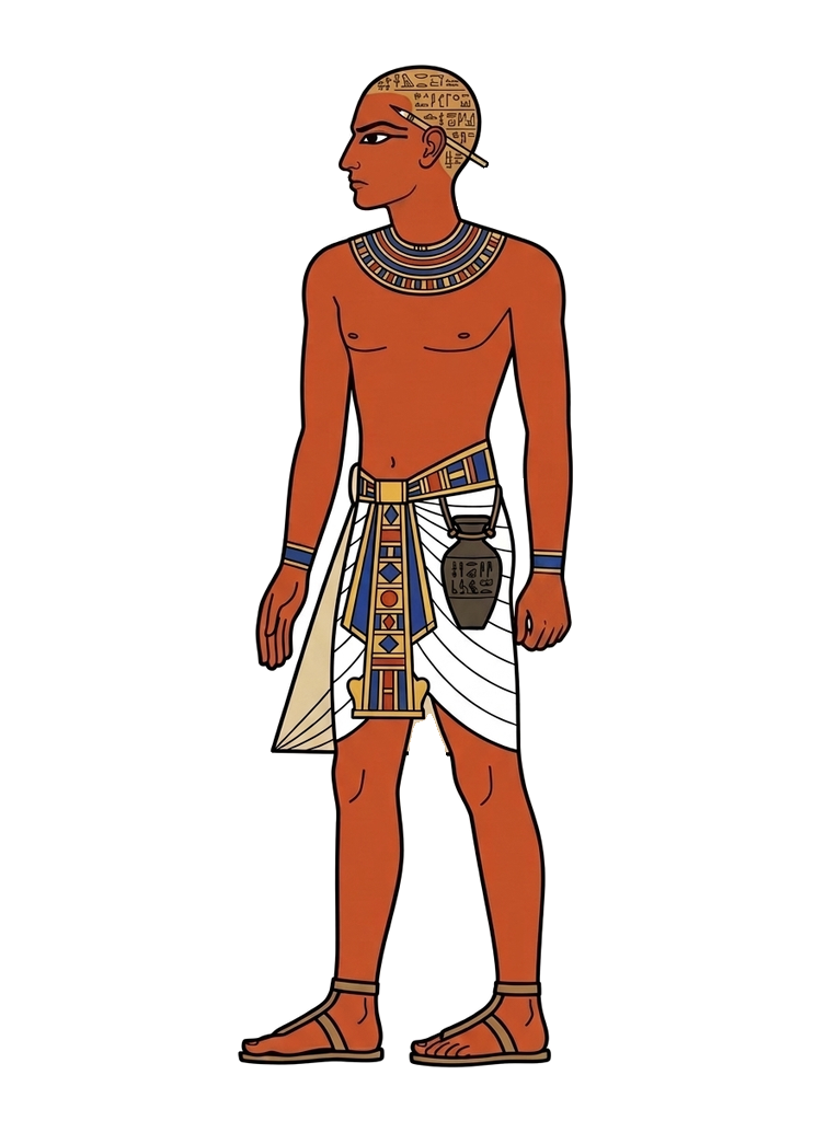 Nebu Papyrus entschlossenes Sprite
