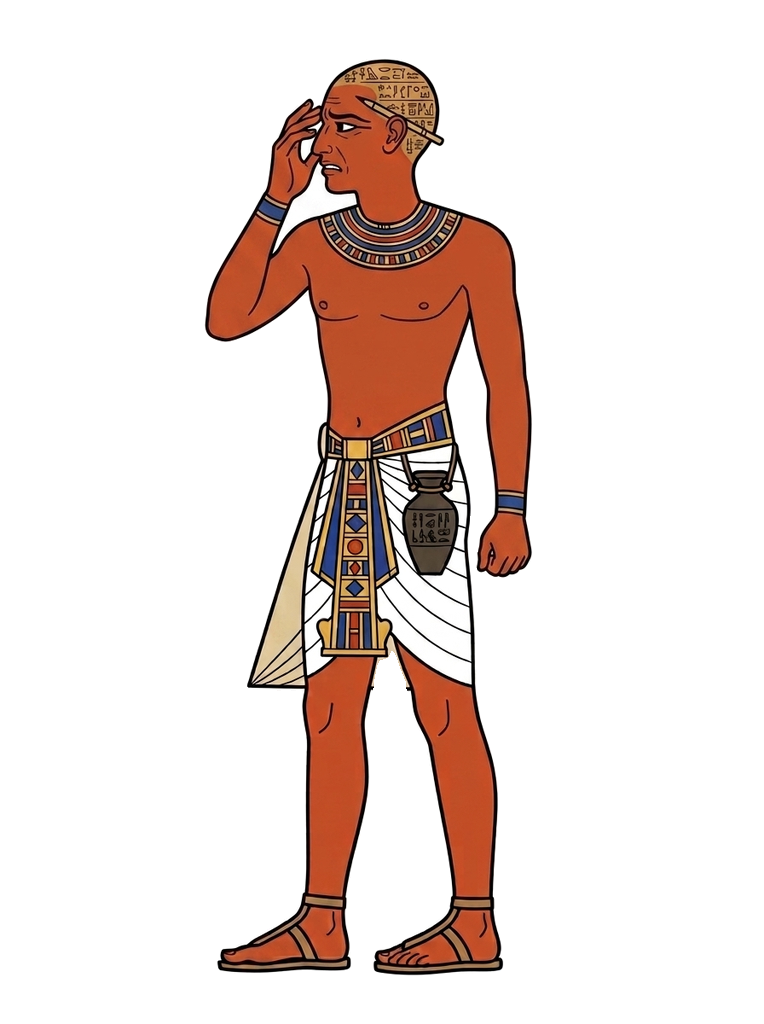 Nebu Papyrus angespanntes Sprite