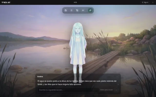 엘 레푸히오 데 라 푸에르타 레돈다 게임플레이 — 오프닝 장면