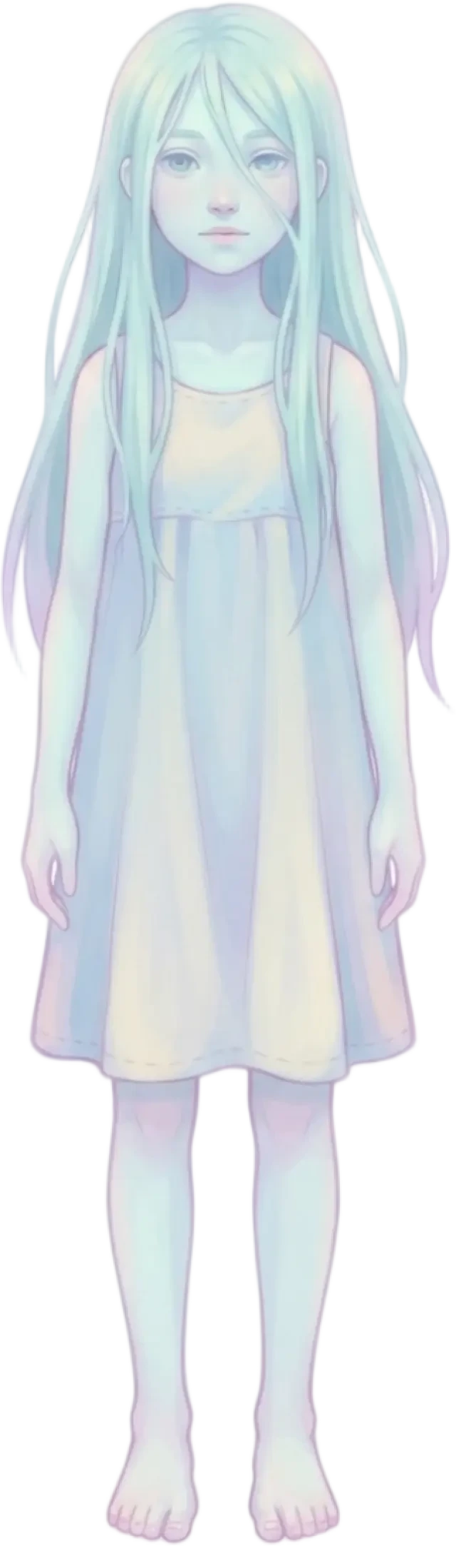 온디나 무표정 투명 스프라이트