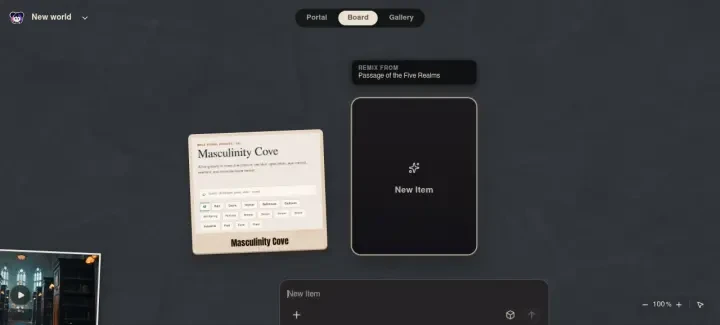 Neta Studio — вид доски мира Roast and Go